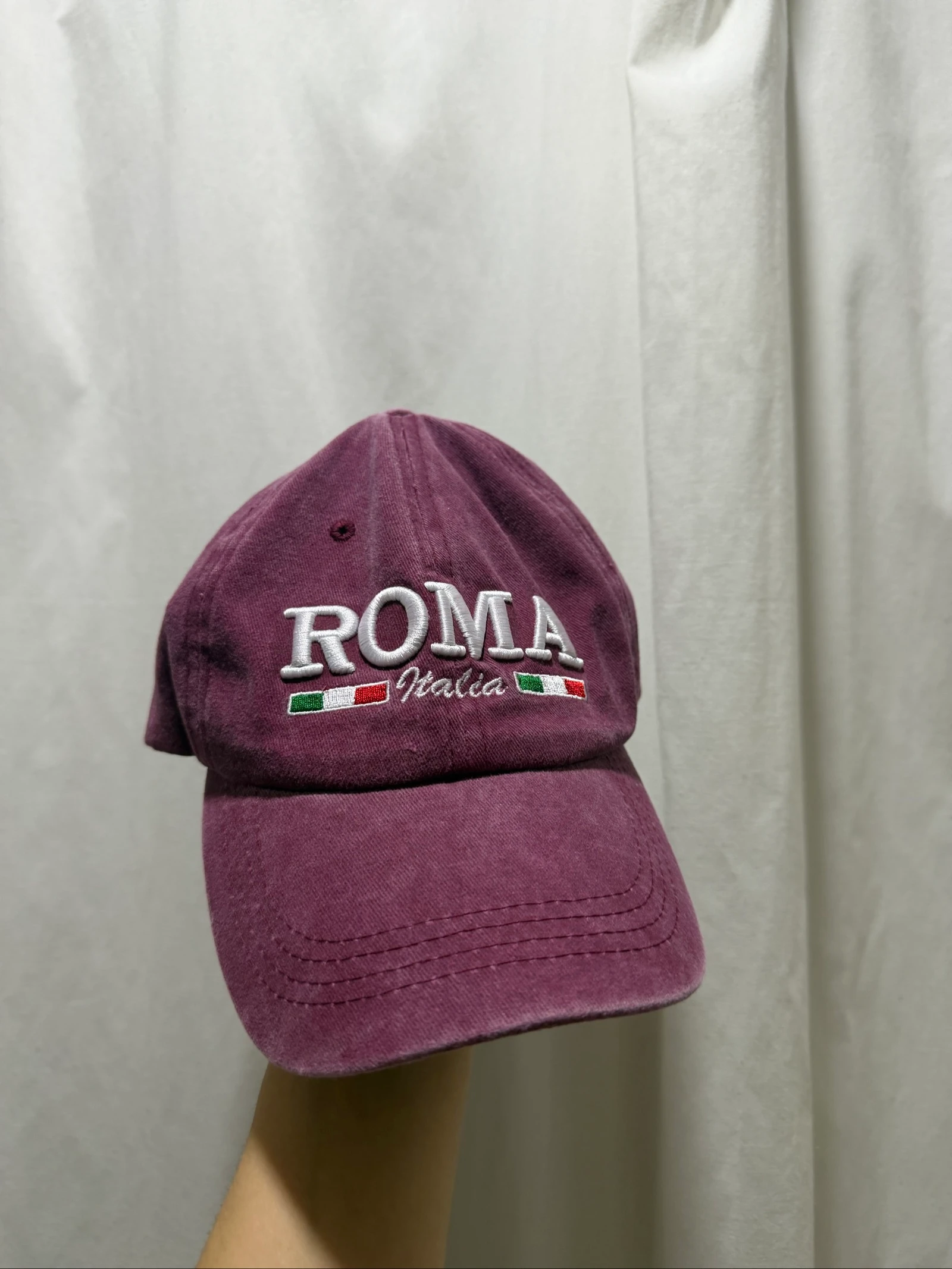 Gorra Burdeos roma 